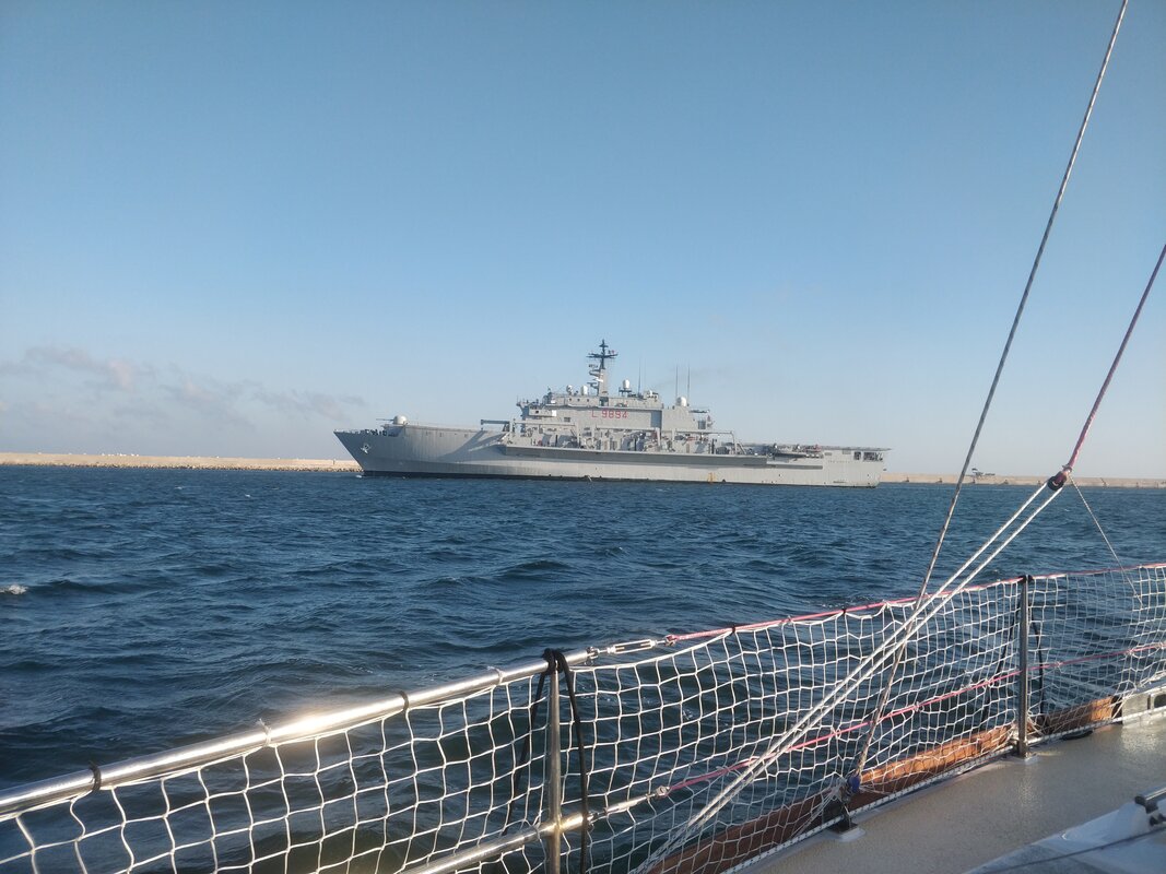 Departure from Brindisi