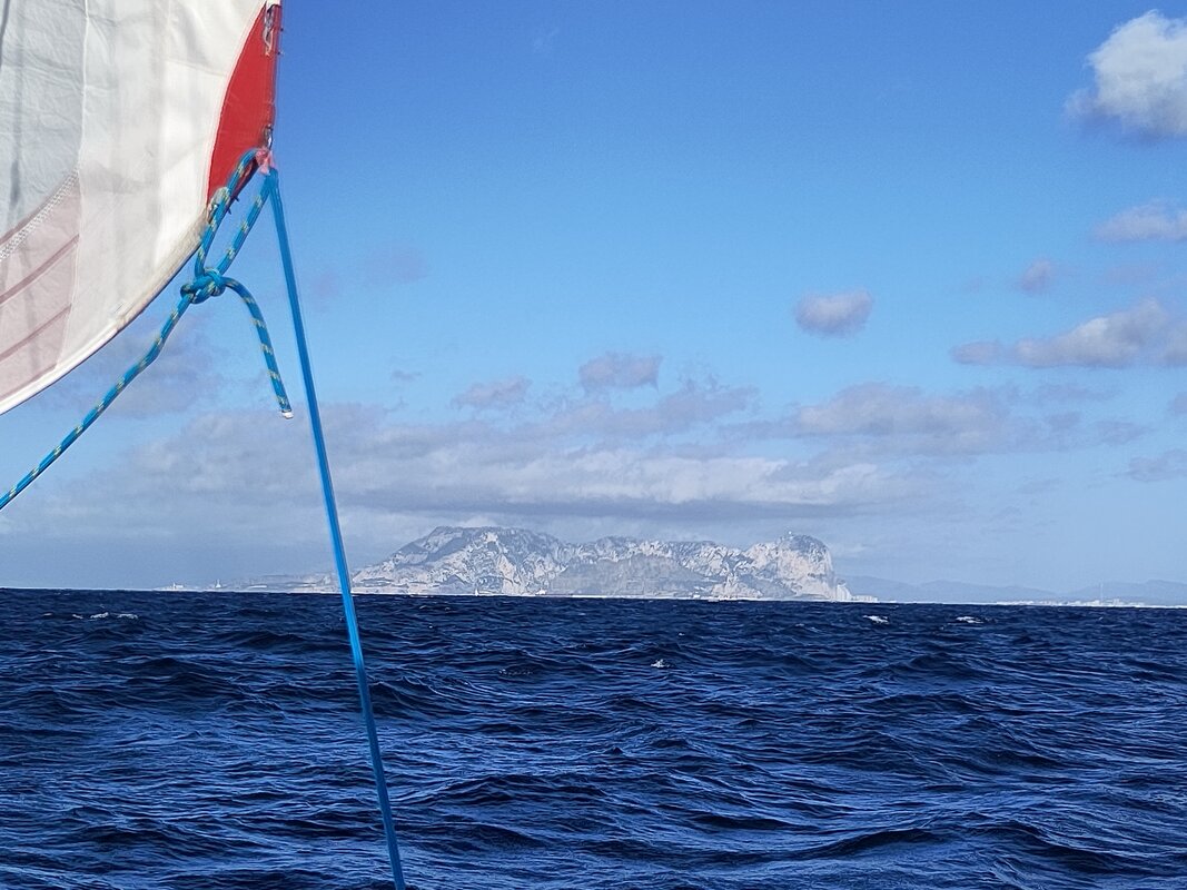 Passing the rock with the cloud